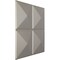 Ekena Millwork 19 5/8in. W x 19 5/8in. H Richmond EnduraWall Decorative 3D Wall Panel Covers 2.67 Sq. Ft. WP20X20RIBAL - alternate 5